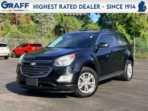 Black 2017 Chevrolet Equinox LT for sale in Davison, MI