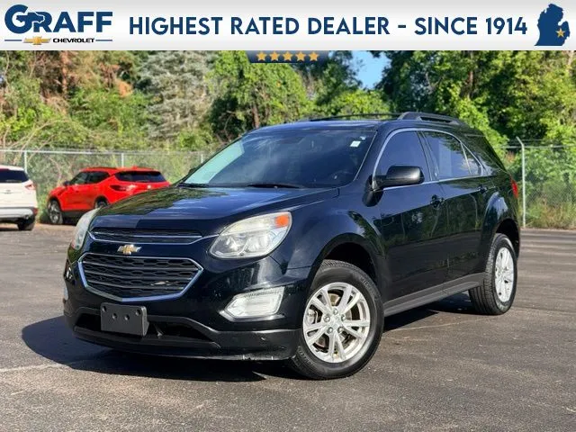 Black 2017 Chevrolet Equinox LT for sale in Davison, MI