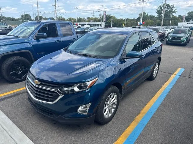 Blue 2020 Chevrolet Equinox LT for sale in Davison, MI