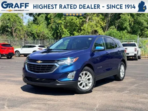 Blue 2020 Chevrolet Equinox LT for sale in Davison, MI
