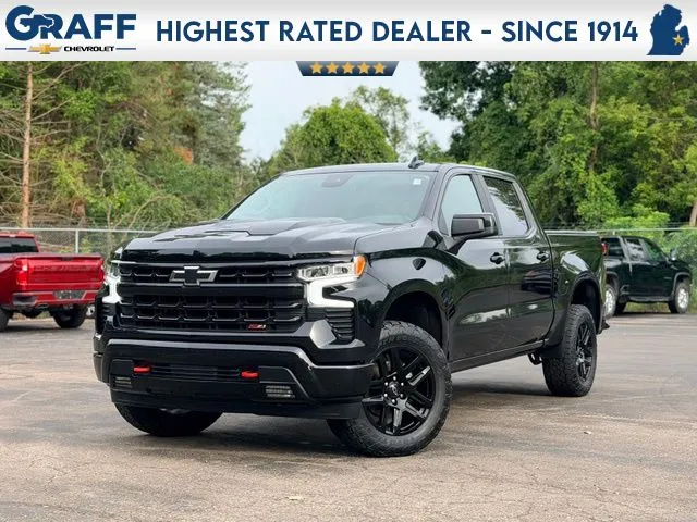 Black 2022 Chevrolet Silverado 1500 LT Trail Boss for sale in Davison, MI