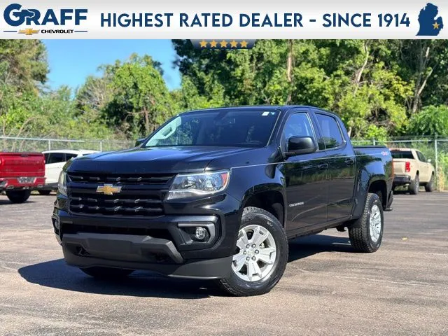 Black 2022 Chevrolet Colorado LT for sale in Davison, MI