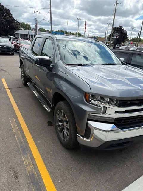 Gray 2022 Chevrolet Silverado 1500 LTD LT for sale in Davison, MI