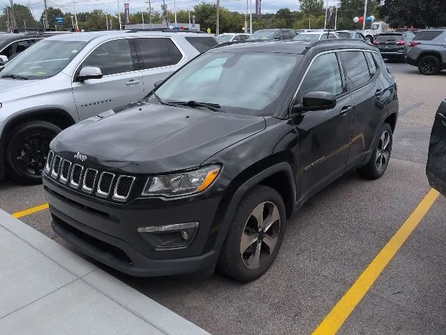 Black 2017 Jeep Compass Latitude for sale in Davison, MI