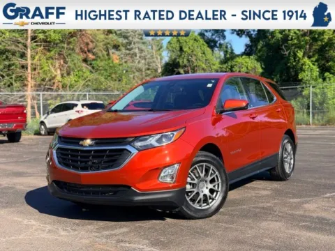Orange 2020 Chevrolet Equinox LT for sale in Davison, MI