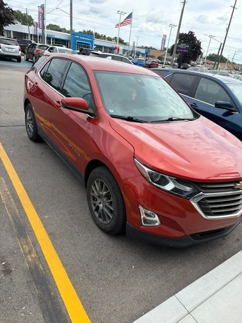 Orange 2020 Chevrolet Equinox LT for sale in Davison, MI