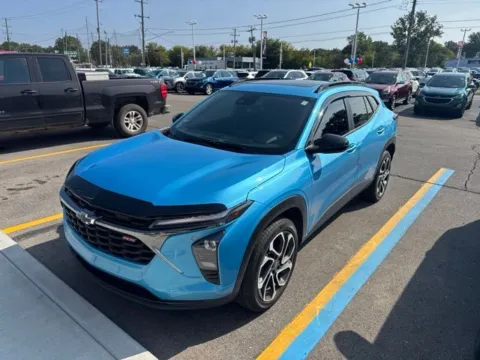 Blue 2025 Chevrolet Trax 2RS for sale in Davison, MI