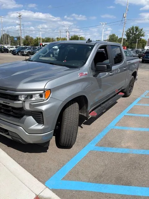 Gray 2024 Chevrolet Silverado 1500 RST for sale in Davison, MI