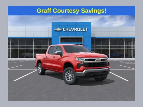 Red 2026 Chevrolet Silverado 1500 LT for sale in Davison, MI
