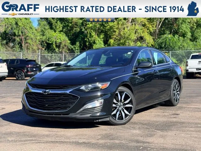 Black 2021 Chevrolet Malibu RS for sale in Davison, MI