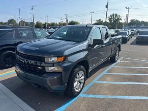 Gray 2021 Chevrolet Silverado 1500 Custom for sale in Davison, MI