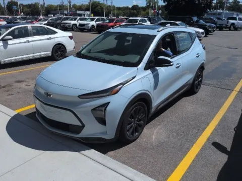 Blue 2022 Chevrolet Bolt EUV Premier for sale in Davison, MI