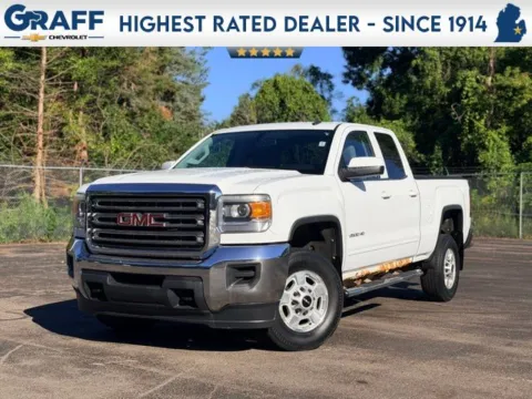 White 2015 GMC Sierra 2500 HD SLE for sale in Davison, MI