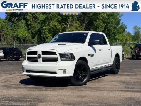 White 2017 Ram 1500 Sport for sale in Davison, MI