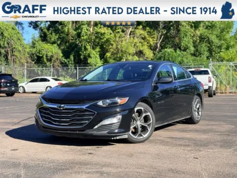 Black 2022 Chevrolet Malibu LT for sale in Davison, MI