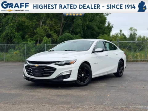 White 2020 Chevrolet Malibu LS for sale in Davison, MI