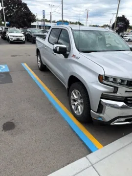 Silver 2020 Chevrolet Silverado 1500 LTZ for sale in Davison, MI