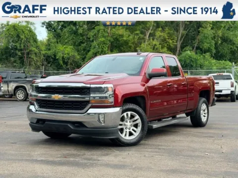 Red 2016 Chevrolet Silverado 1500 LT for sale in Davison, MI