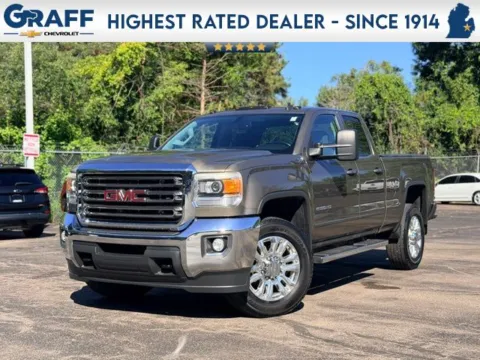 Brown 2015 GMC Sierra 2500 HD SLE for sale in Davison, MI