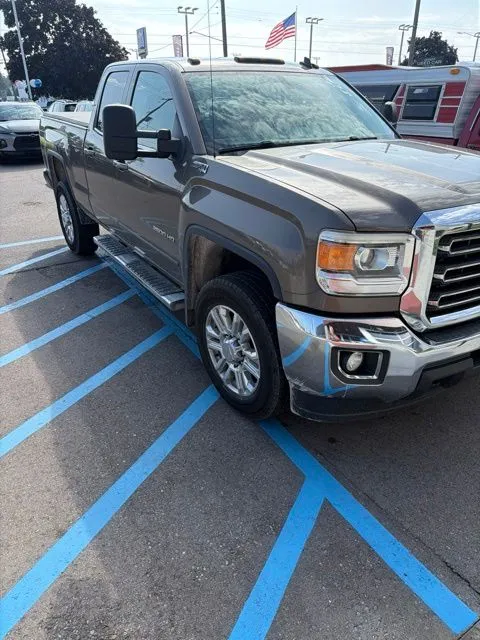 Brown 2015 GMC Sierra 2500 HD SLE for sale in Davison, MI