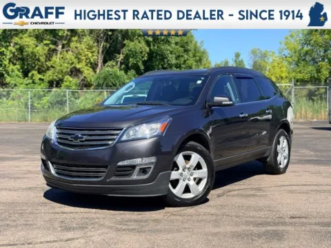 Gray 2017 Chevrolet Traverse LT for sale in Davison, MI
