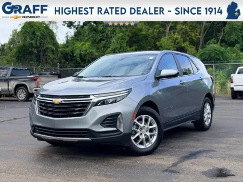 Gray 2024 Chevrolet Equinox LT for sale in Davison, MI