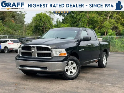 Black 2009 Dodge Ram 1500 SLT for sale in Davison, MI