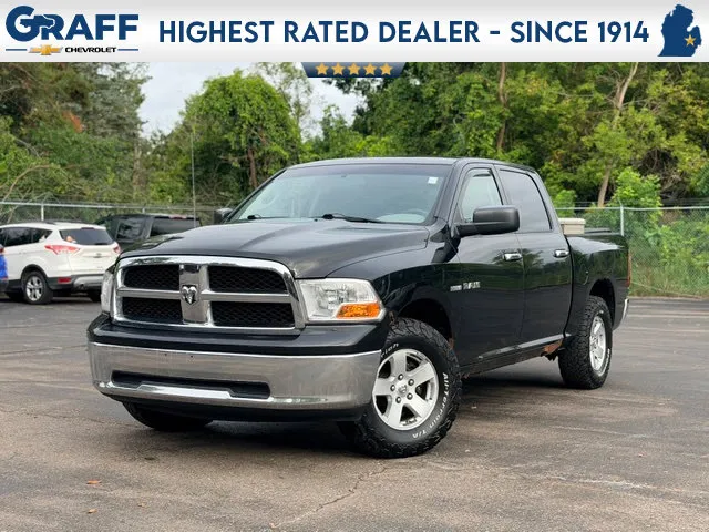 Black 2009 Dodge Ram 1500 SLT for sale in Davison, MI