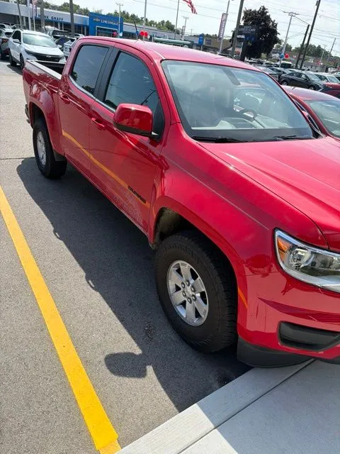 Red 2019 Chevrolet Colorado Work Truck for sale in Davison, MI