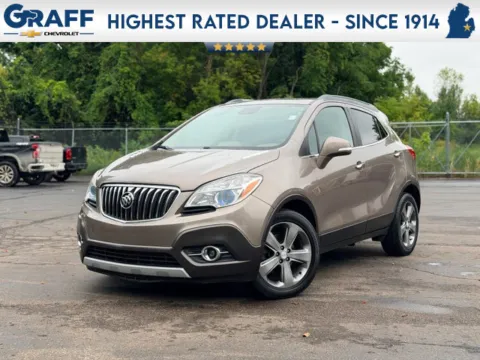 Silver 2014 Buick Encore Leather for sale in Davison, MI