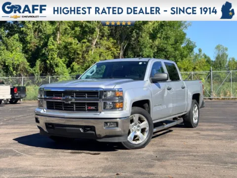 Silver 2014 Chevrolet Silverado 1500 LT for sale in Davison, MI