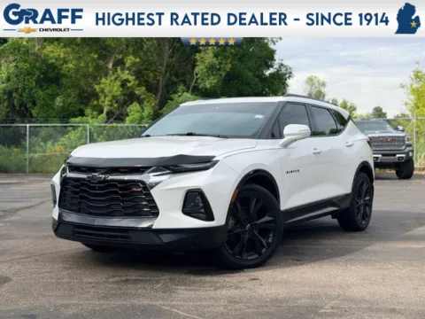 Blue 2021 Chevrolet Blazer RS for sale in Davison, MI