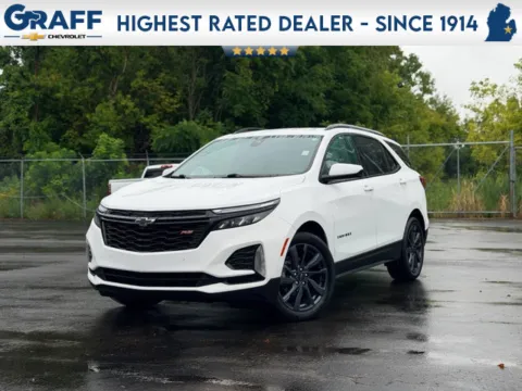 White 2022 Chevrolet Equinox RS for sale in Davison, MI