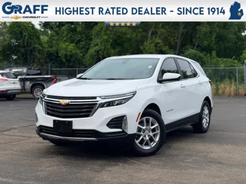 White 2023 Chevrolet Equinox LT for sale in Davison, MI