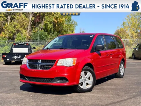 Red 2013 Dodge Grand Caravan SE for sale in Davison, MI