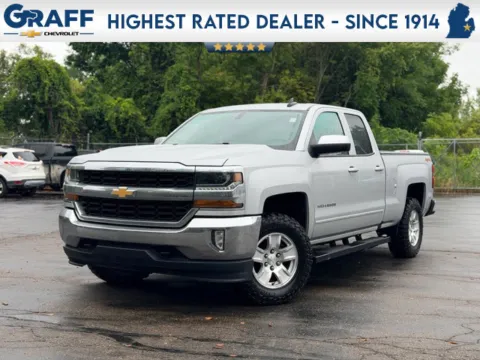 Silver 2018 Chevrolet Silverado 1500 LT for sale in Davison, MI