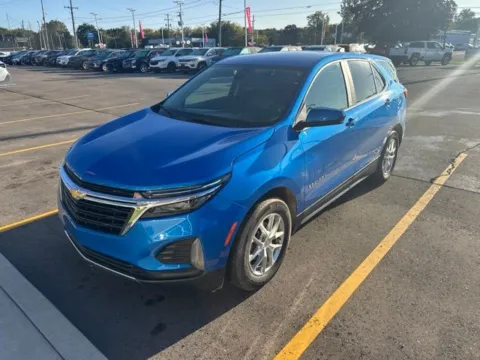 Blue 2024 Chevrolet Equinox LT for sale in Davison, MI