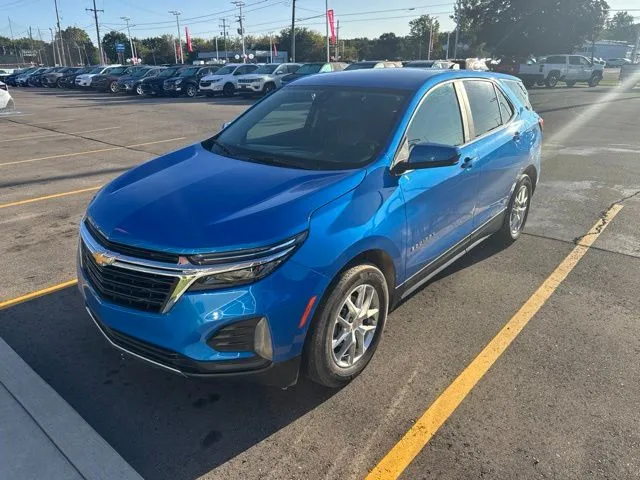 Blue 2024 Chevrolet Equinox LT for sale in Davison, MI