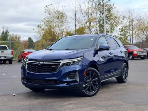 Blue 2022 Chevrolet Equinox RS for sale in Davison, MI