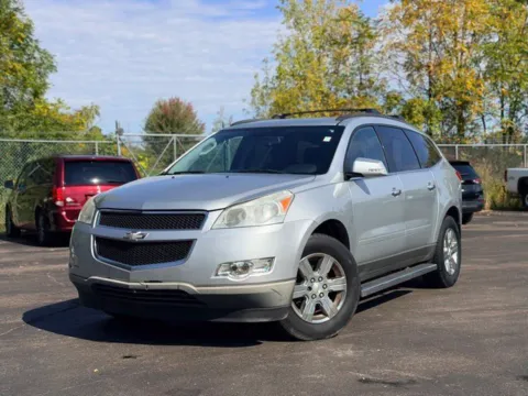 Silver 2012 Chevrolet Traverse LT for sale in Davison, MI