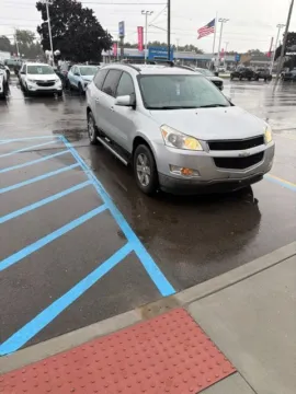 Silver 2012 Chevrolet Traverse LT for sale in Davison, MI