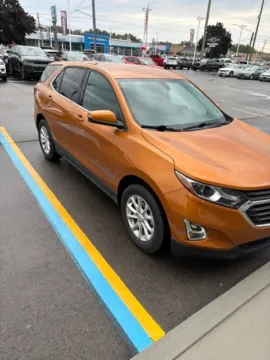 Orange 2019 Chevrolet Equinox LT for sale in Davison, MI