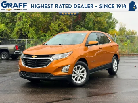 Orange 2019 Chevrolet Equinox LT for sale in Davison, MI
