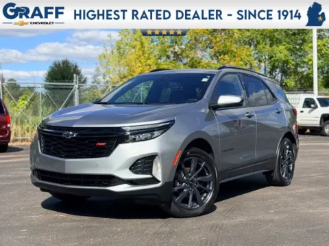 Gray 2024 Chevrolet Equinox RS for sale in Davison, MI