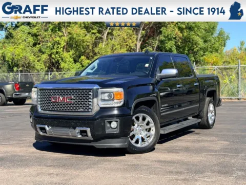 Black 2015 GMC Sierra 1500 Denali for sale in Davison, MI