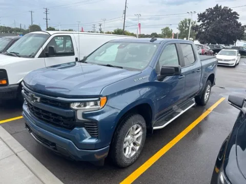 Blue 2024 Chevrolet Silverado 1500 RST for sale in Davison, MI