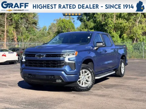 Blue 2024 Chevrolet Silverado 1500 RST for sale in Davison, MI