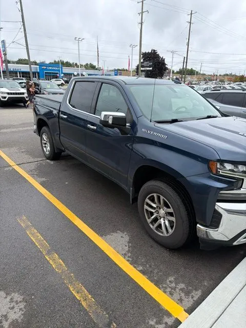 Blue 2020 Chevrolet Silverado 1500 LTZ for sale in Davison, MI