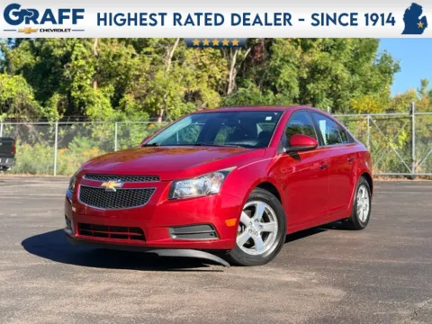 Red 2014 Chevrolet Cruze 1LT for sale in Davison, MI