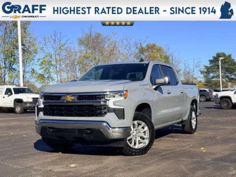 Gray 2024 Chevrolet Silverado 1500 LT for sale in Davison, MI